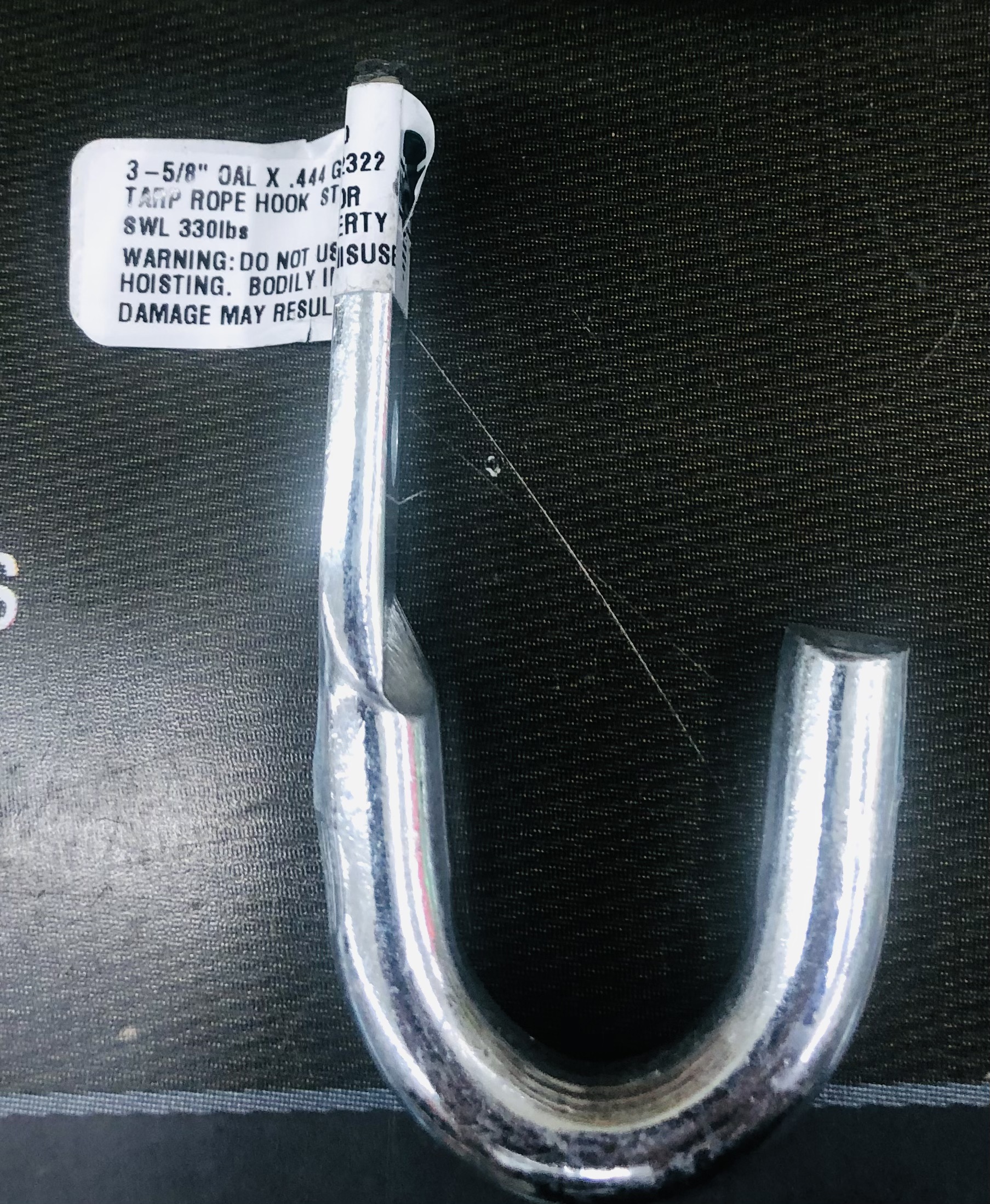 TARP ROPE HOOK .444X3-5/8