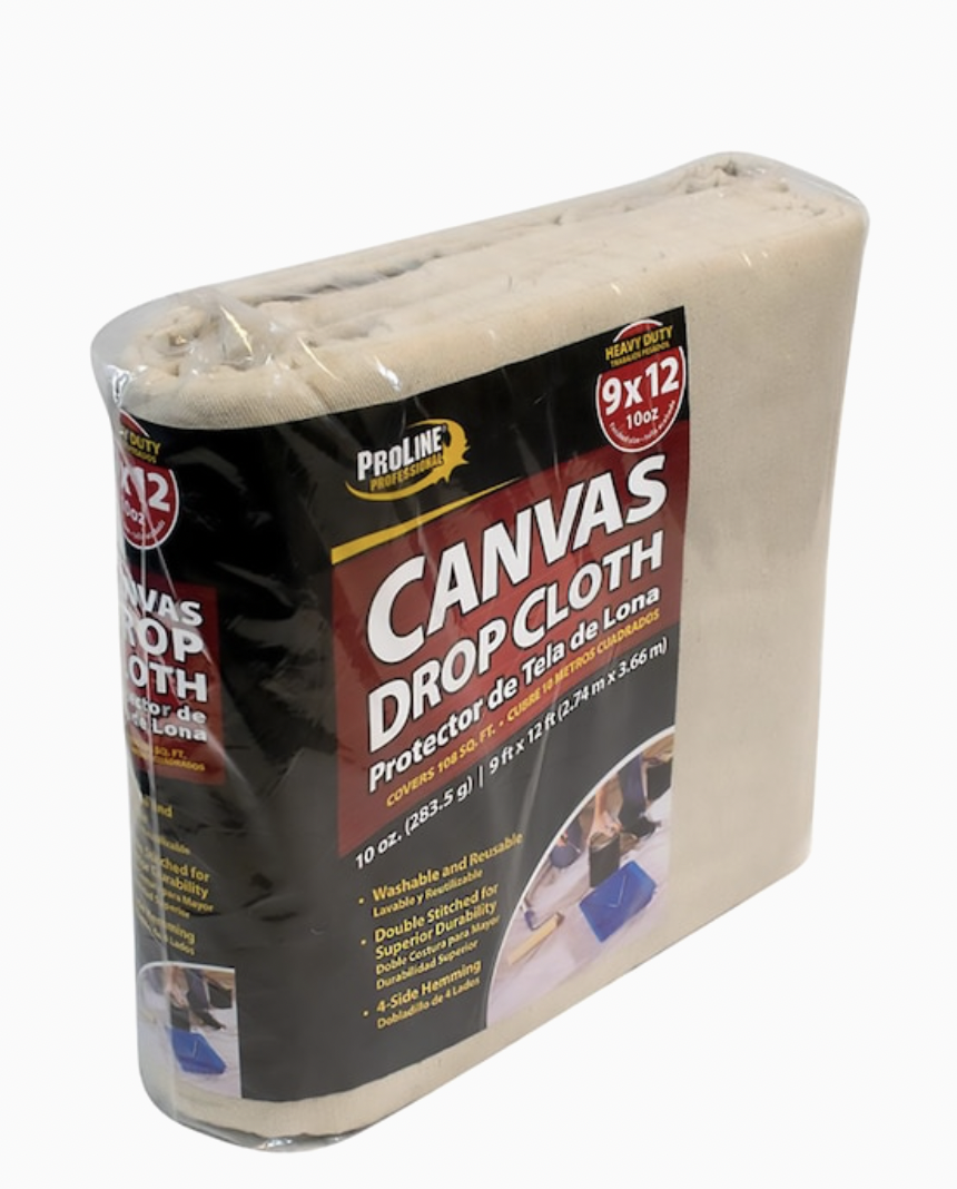 INTEX RETAIL PRODUCTS GROUP PROLINE 10OZ 9X12 CANVAS DROP CLOTH