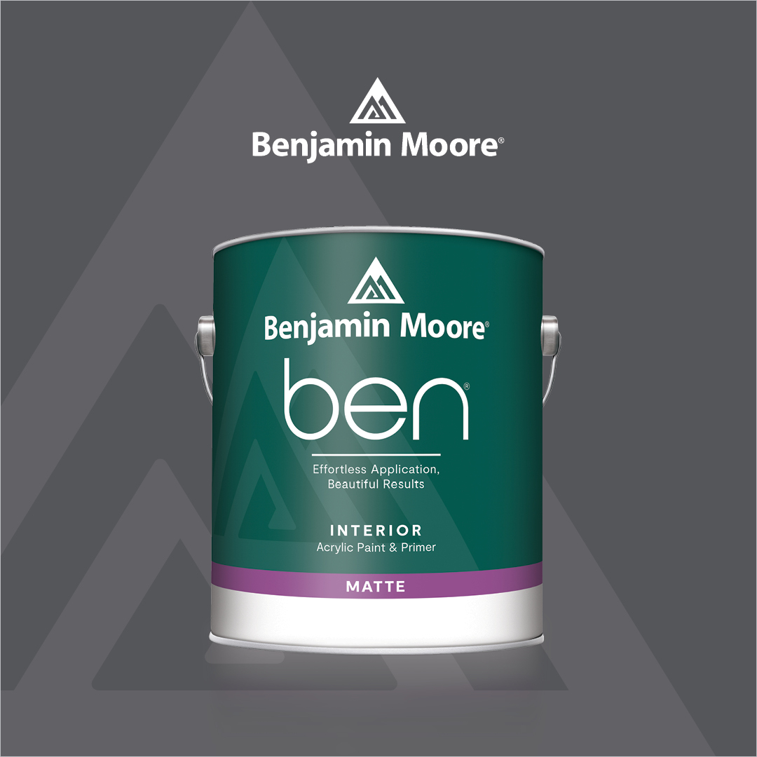 BEN INT LATEX MATTE - BASE 1, GALLON