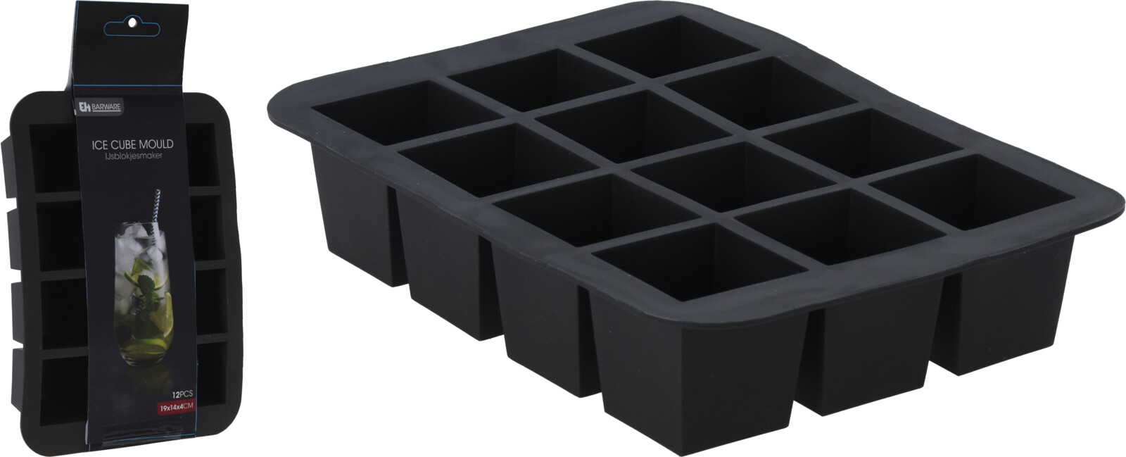 Ice Cube Tray – 12 Cubes