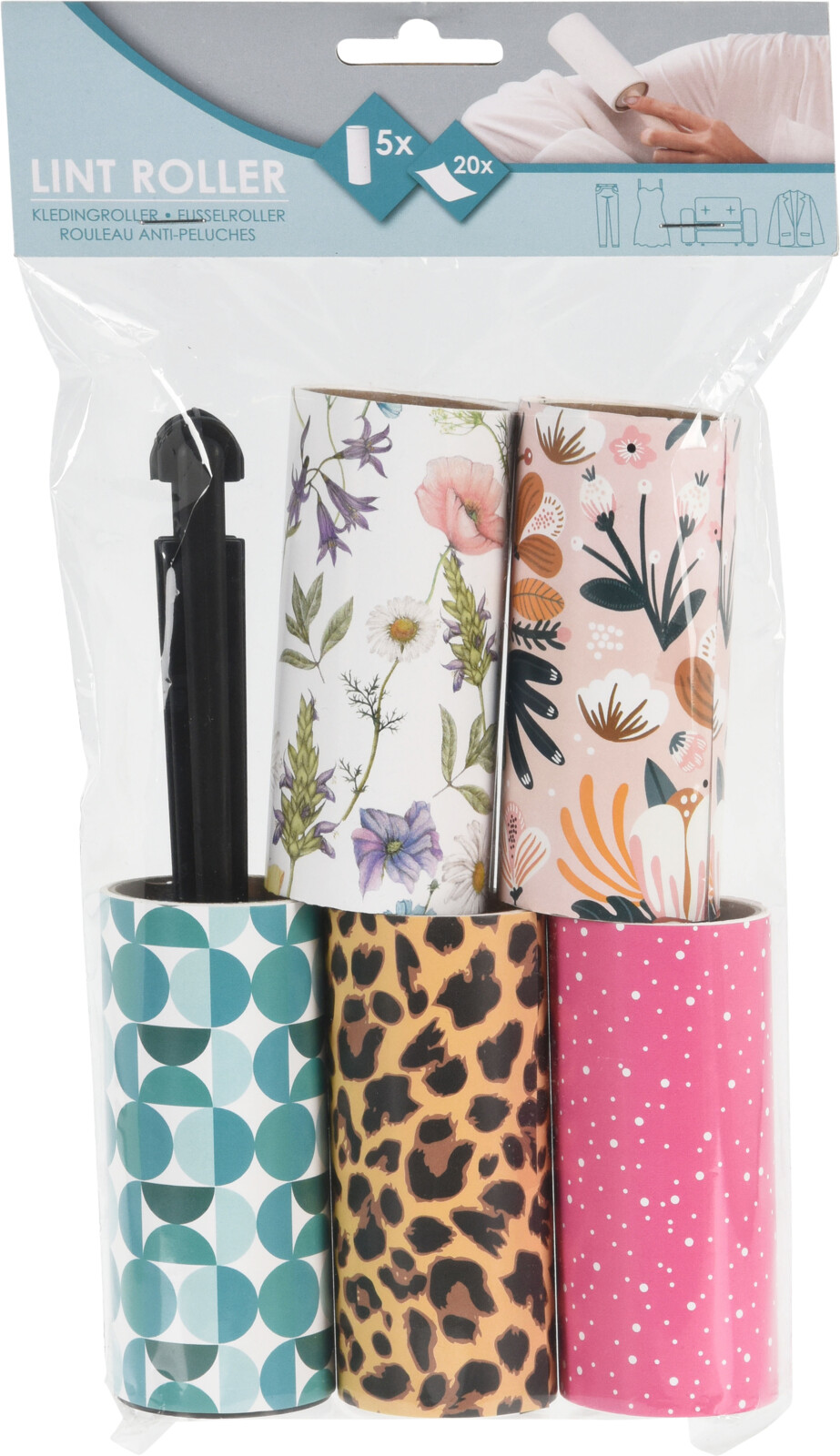 LINT REMOVER WITH 5 ROLLS