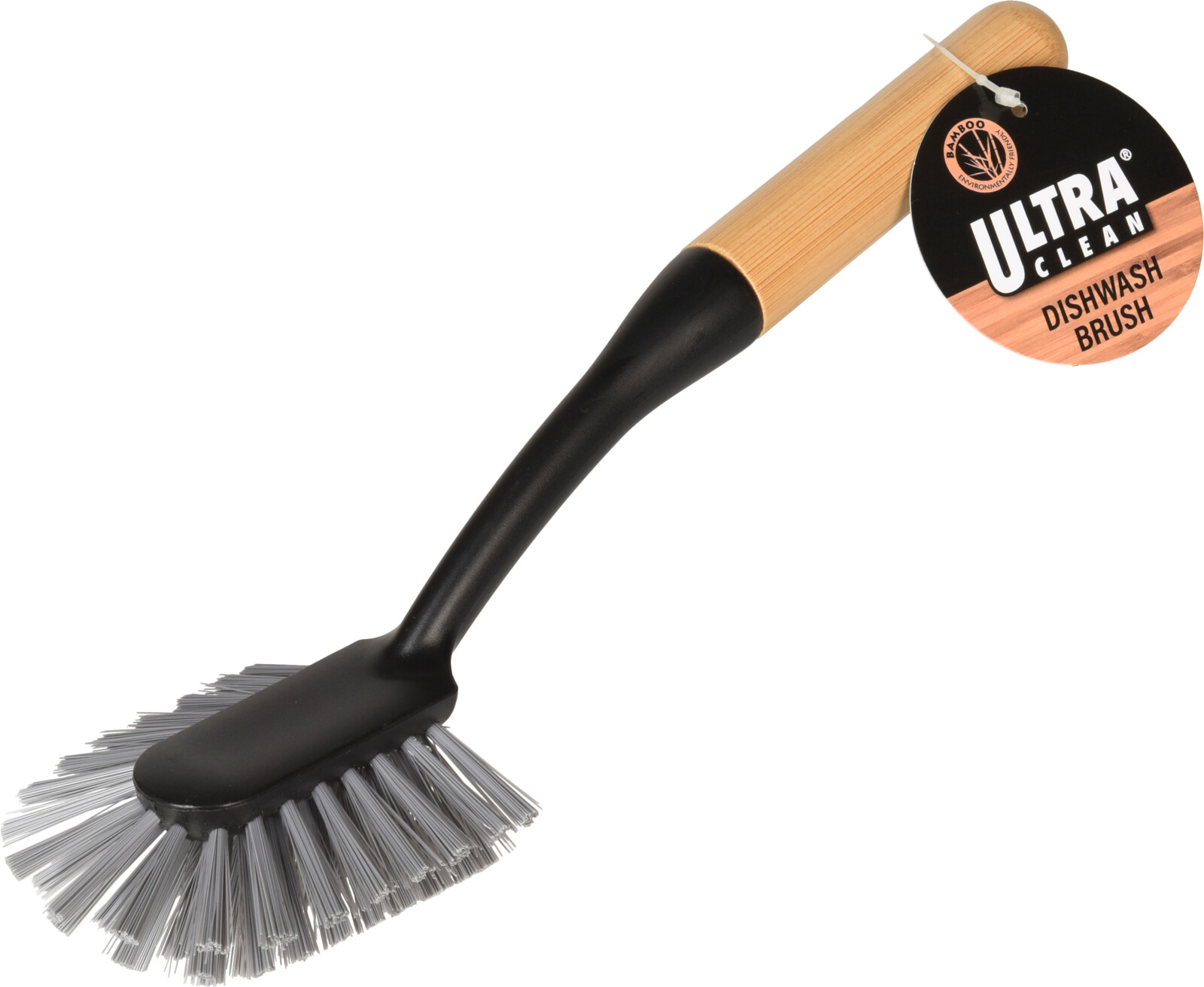 DISHWASH BRUSH PP WITH BAMBOO