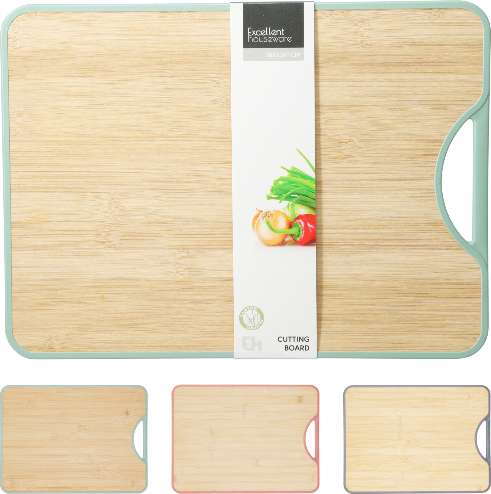 CUTTING BOARD BAMBOO 36X23