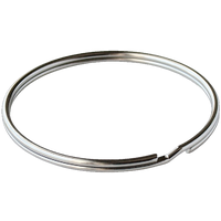 Lucky Line Tempered Steel Nickel-Plated 5/8 In. Key Ring (100-Pack)