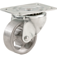 Shepherd Hardware 2 In. Cast-Iron General-Duty Swivel Plate Caster
