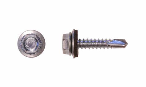 HEX WASHER HEAD TEK SCREW  - #10-16X1
