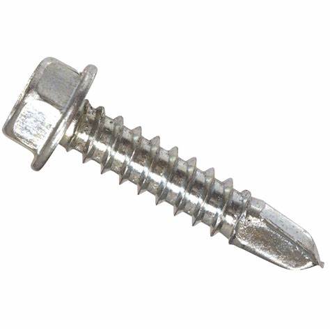HILLMAN HEX WASHER HEAD DRILL SCREW  - #10-16X1 1/2