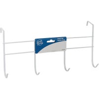 Smart Savers White Iron Over The Door Hook