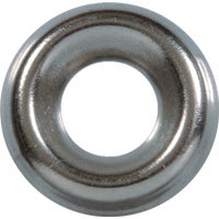 Hillman - #6 Steel Nickel Plated Finishing Washer - (10 Ct.)