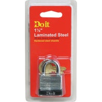 Do it  - Laminated Steel 1-1/8" Pin Tumbler Padlock