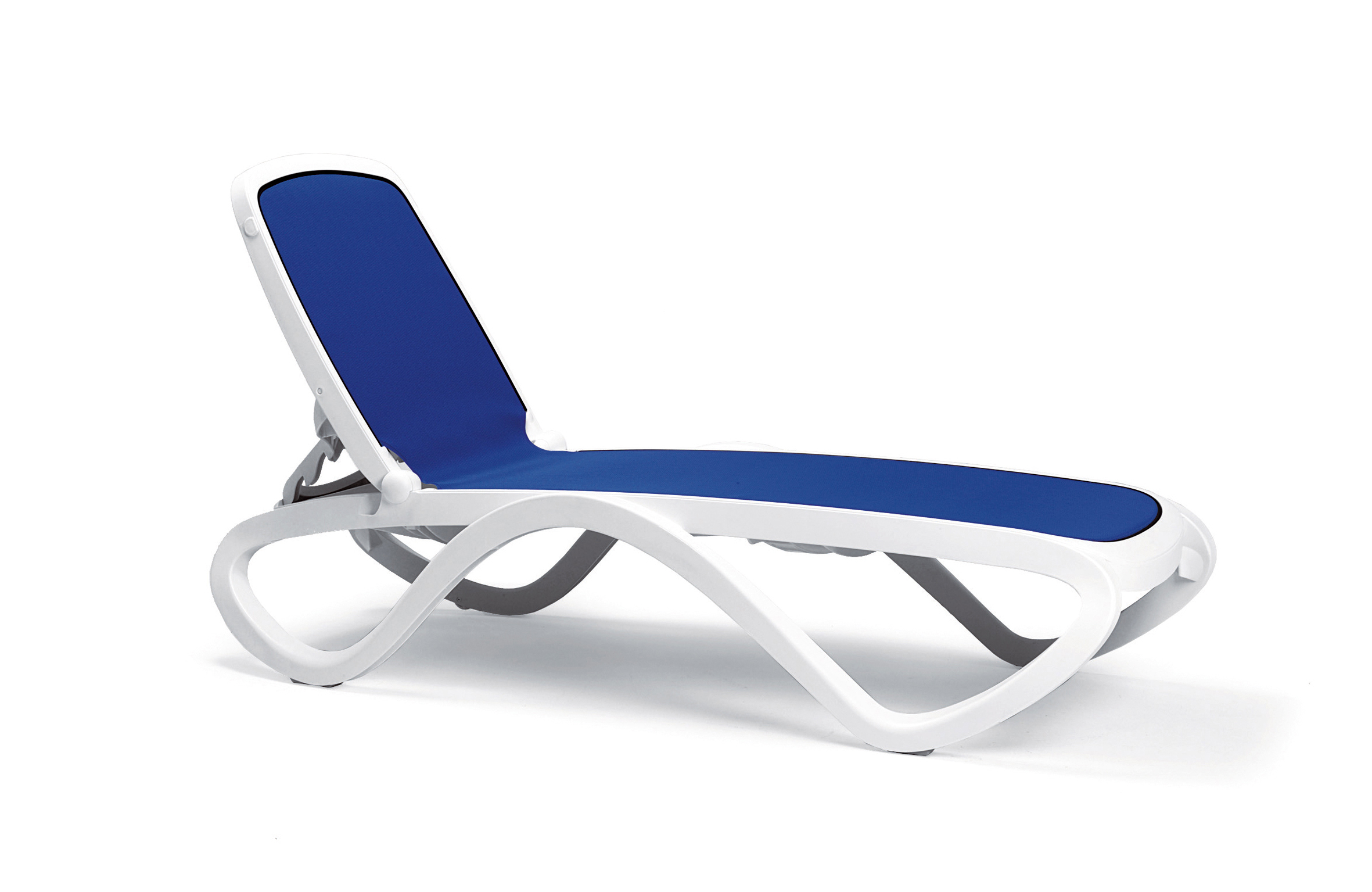 OMEGA - WHITE & BLUE SLING BACK - LOUNGER