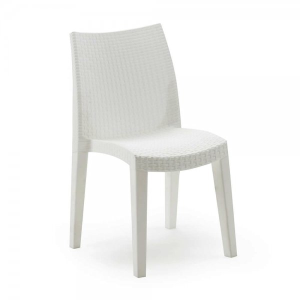 LADY STACK CHAIR - WHITE