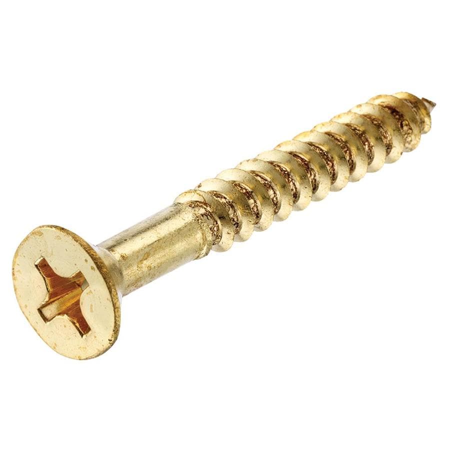 BRASS BIBB SCREWS - 3/8X8/32