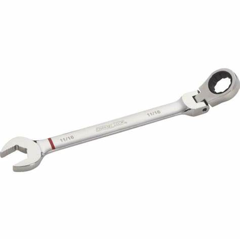 Channellock Standard - 5/16 In. - 12-Point Ratcheting Flex-Head Wrench