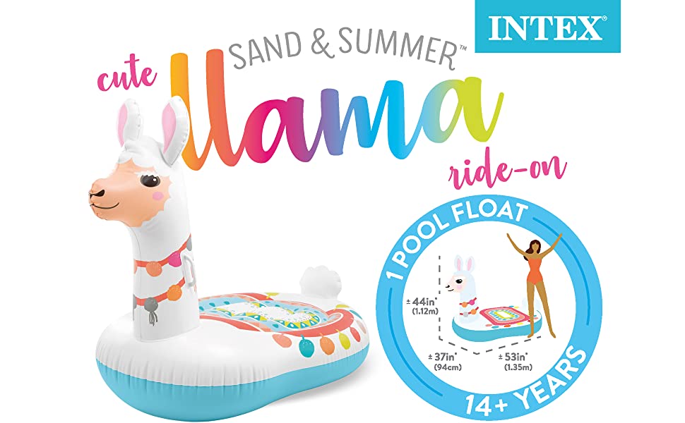 CUTE LLAMA RIDE ON