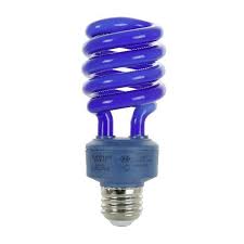 13W - SPIRAL TWIST BULB - T3 - BLUE