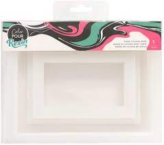 COLOR POUR RESIN - FRAME SILICONE MOLD