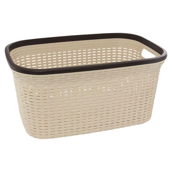 RATTAN BASKET BEIGE/BROWN - ASSORTED