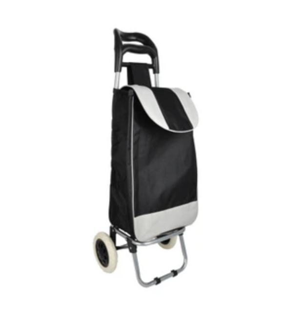 EASY PULL SHOPPING BAG W/WHEELS