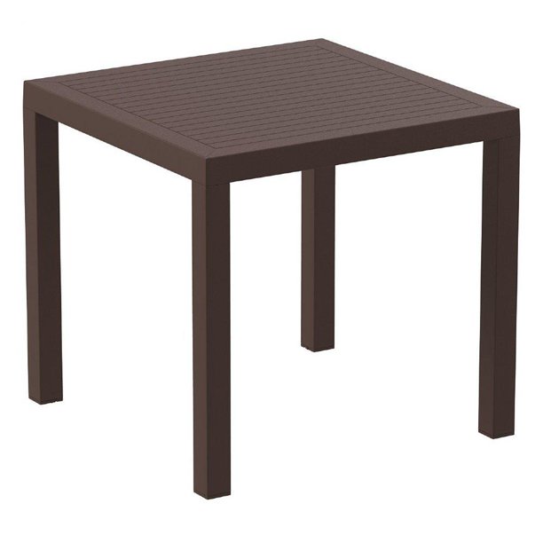 KING TABLE BROWN 31"