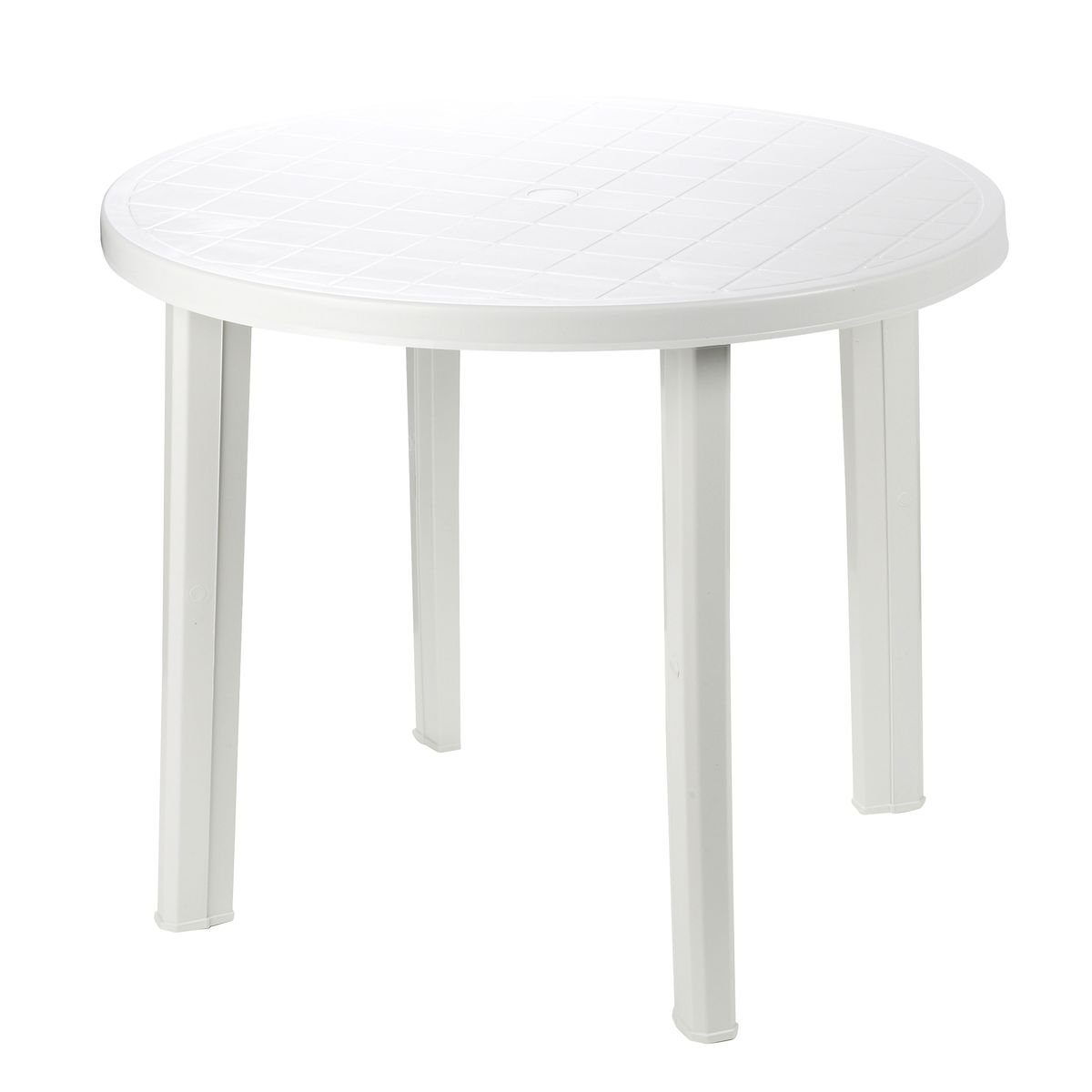 KING TABLE WHITE 31"