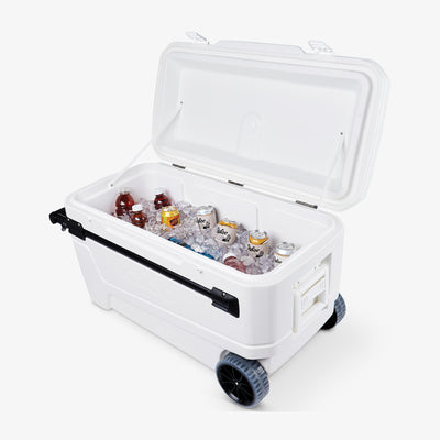 110QT - 2-SUNSET GLIDE COOLER - WHITE