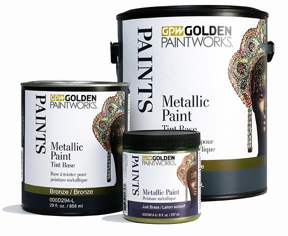 METALLIC PAINT - TINT BASE - BRONZE - 116OZ PAIL