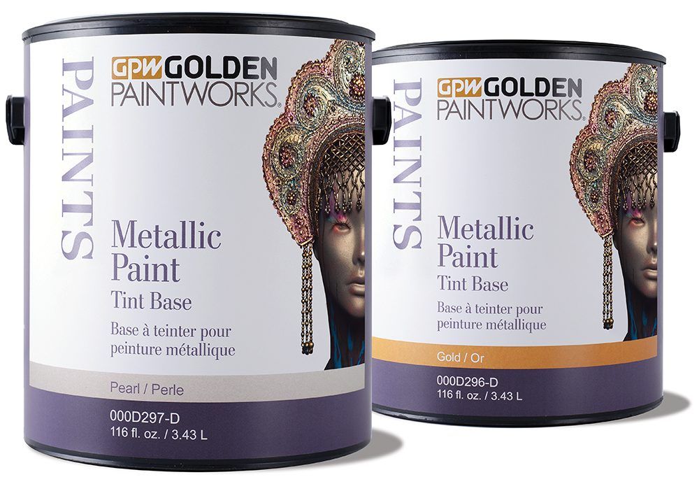 METALLIC PAINT - TINT BASE - PEARL - 116OZ PAIL