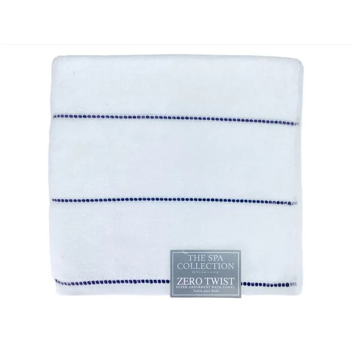 BOSTON DE HAND TOWEL BLUE & GREY
