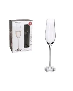 CRYSTAL GLASS CHAMPAGNE PULLR