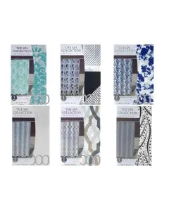 PRINTED PEVA SHOWER CURTIAN W/C