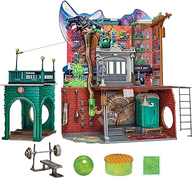 TEENAGE MUTANT NINJA TURTLE MOVIE SEWER LAIR PLAYSET