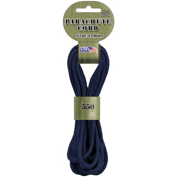 3mm Parachute Cord 16 Feet Gun Metal - Durable Nylon Rope