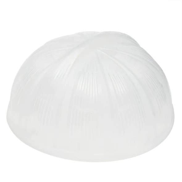PLASTIC PLATE COVER WHT