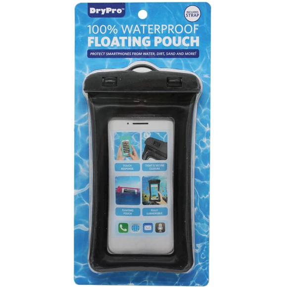 FLOATING SMARTPHONE POUCH W/STRA