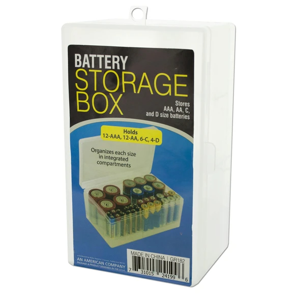 BATTERY STORAGE BOX