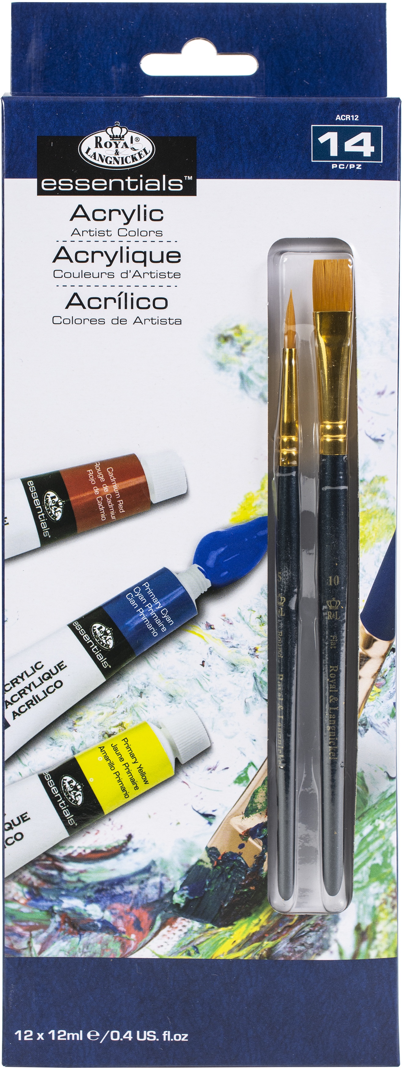 Royal & Langnickel - 12-Color Acrylic Paint Sets