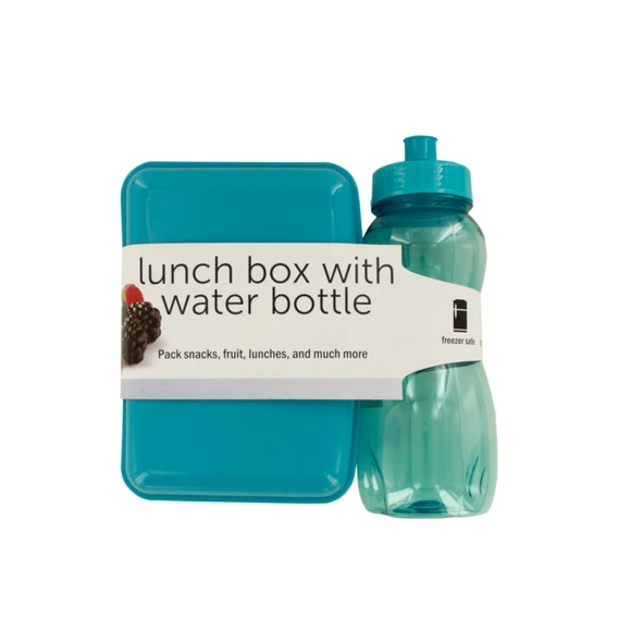 Lunch Box with Water Bottle