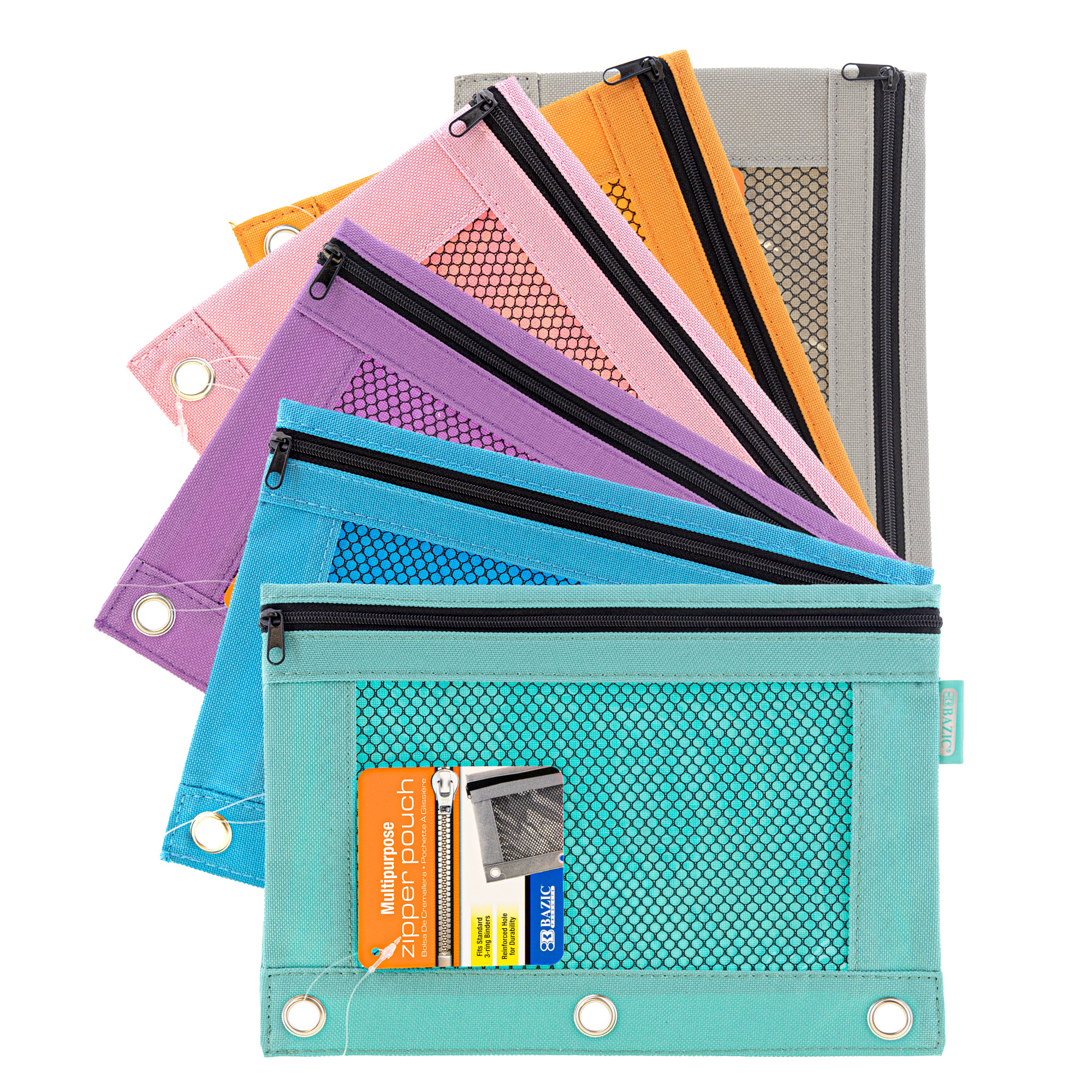 RETRO 3 - RING PENCIL POUCH