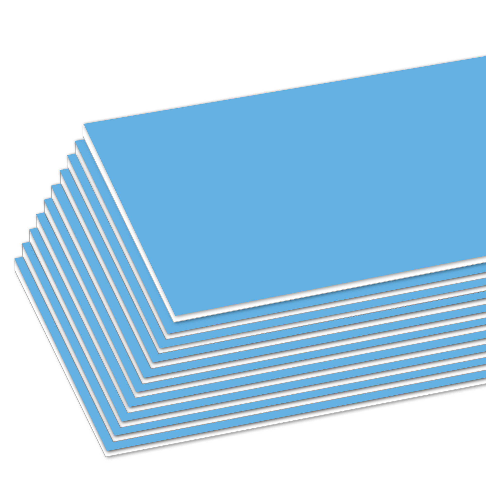 20X30 - SKY BLUE - FOAM BOARD