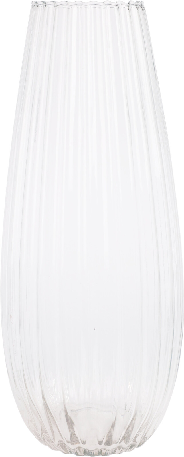 Clear Glass Vase - 20 x 50 Centimeters