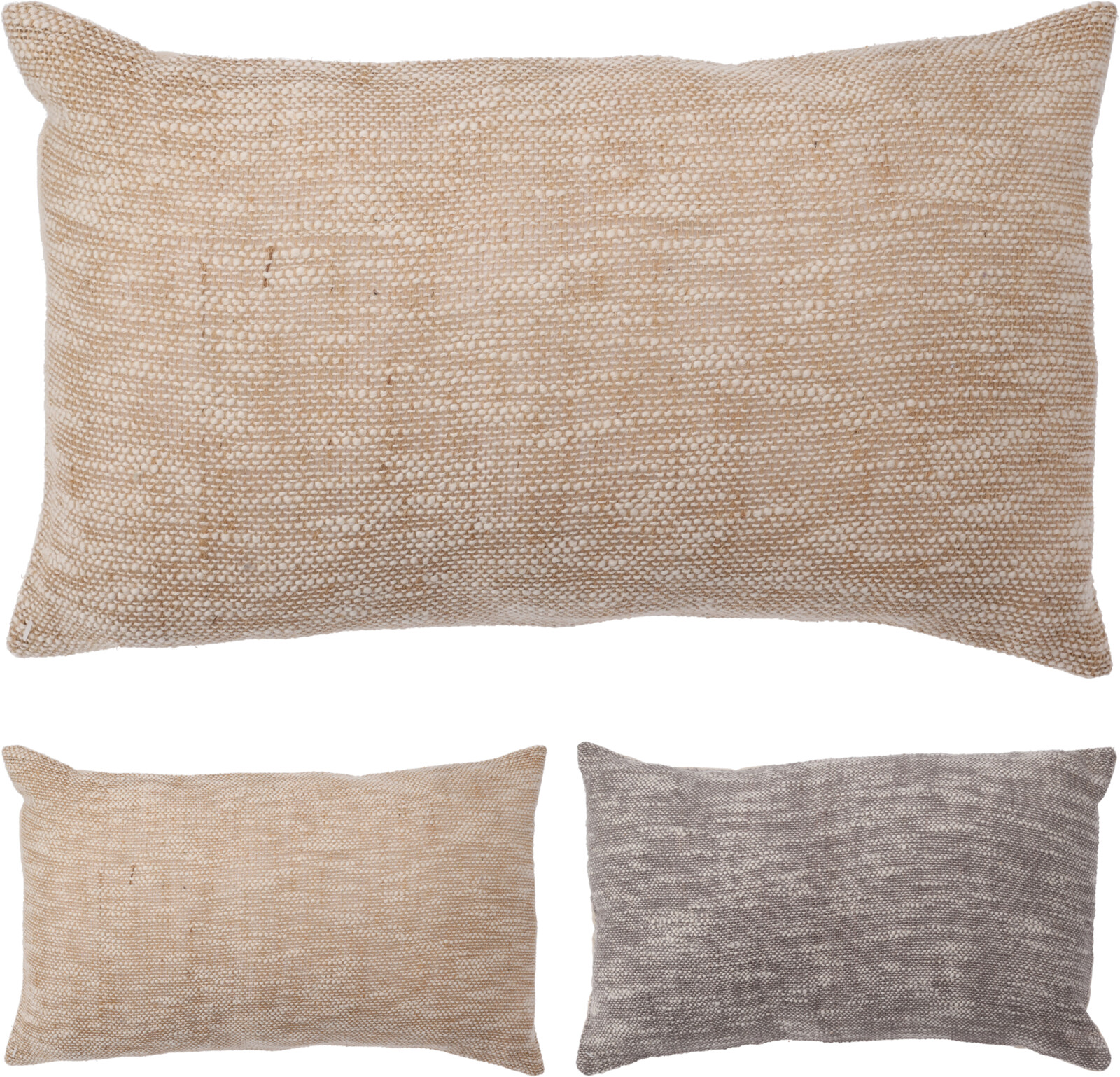 CUSHION W ZIPPER 30X50CM 2ASS
