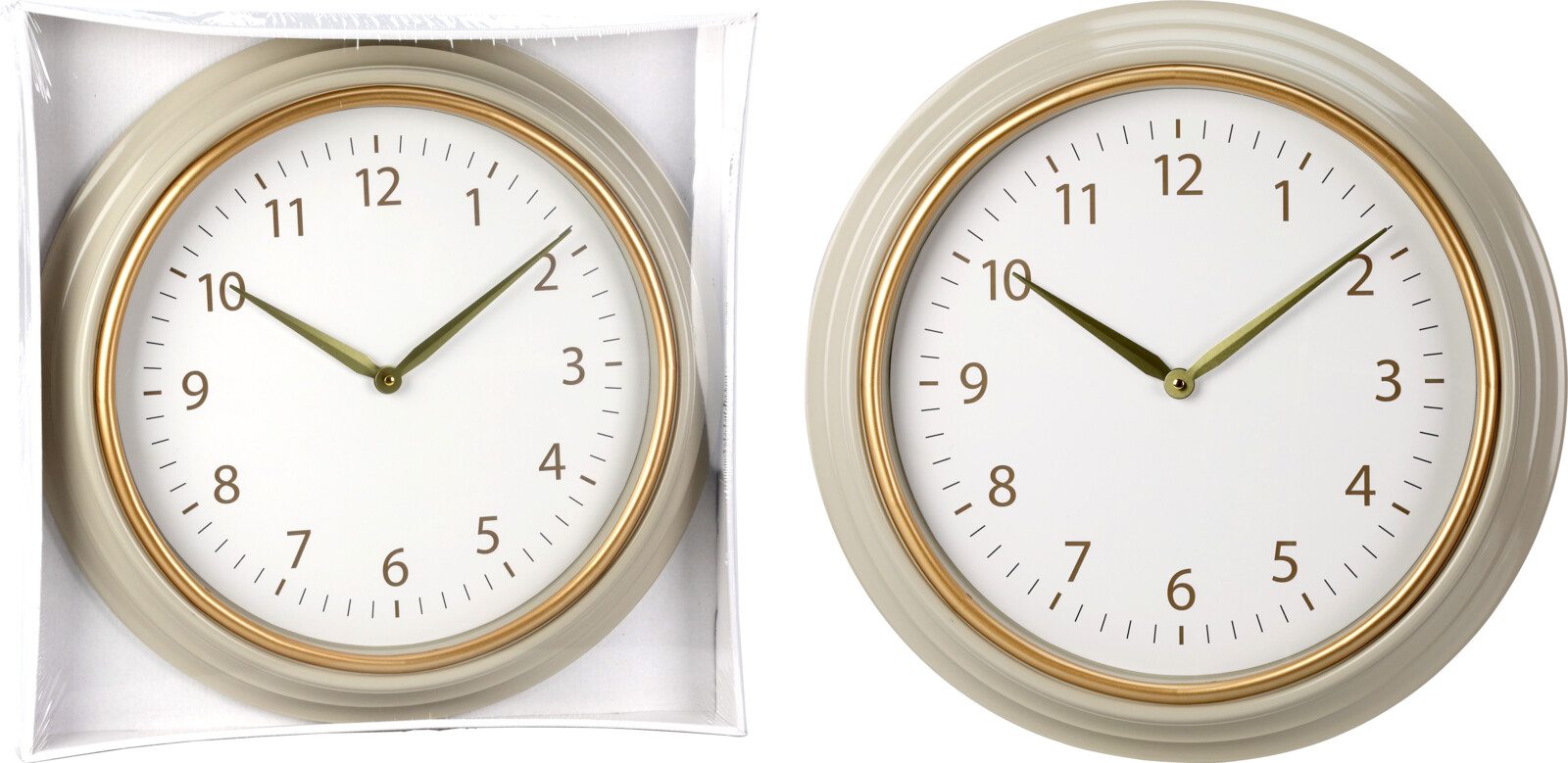 WALLCLOCK PP RETRO 500X53MM