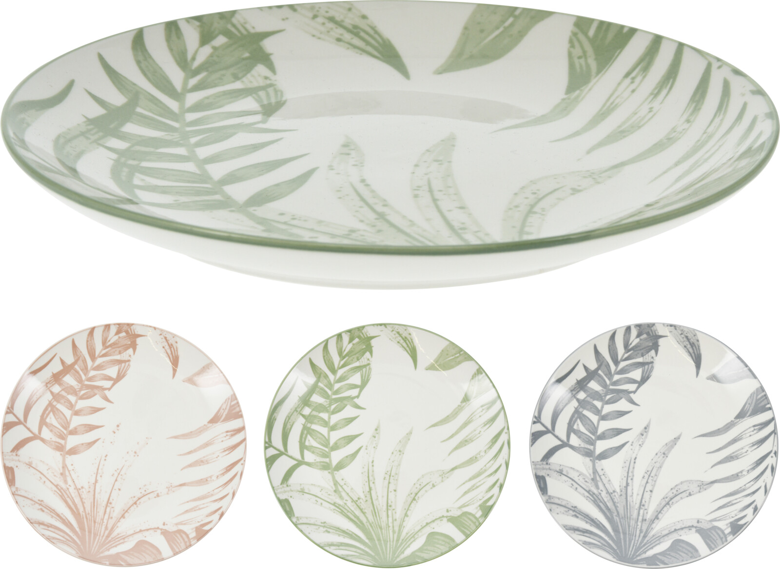 Porcelain Plate – 3 Assorted Designs