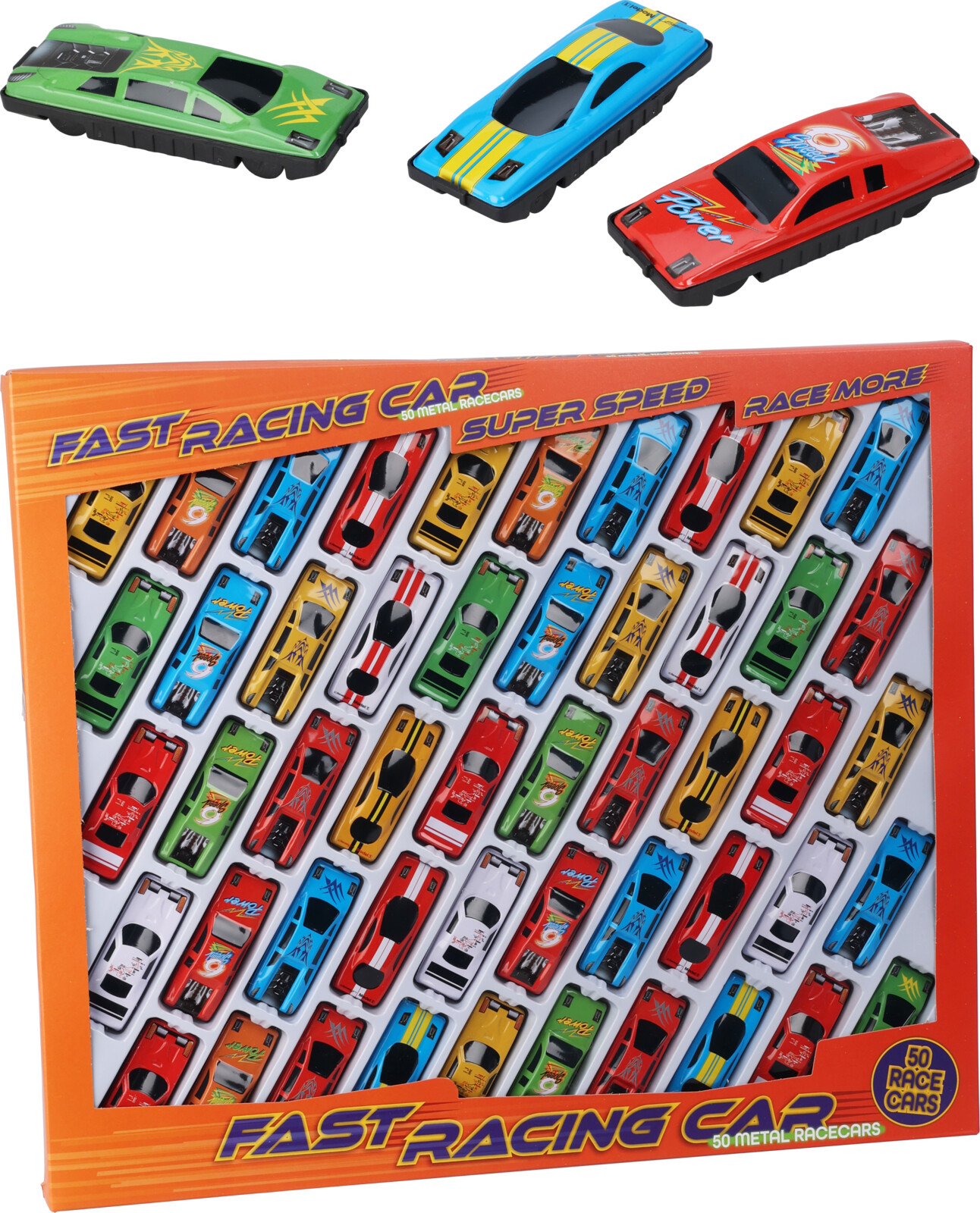 CAR SET 50PCS 75MM