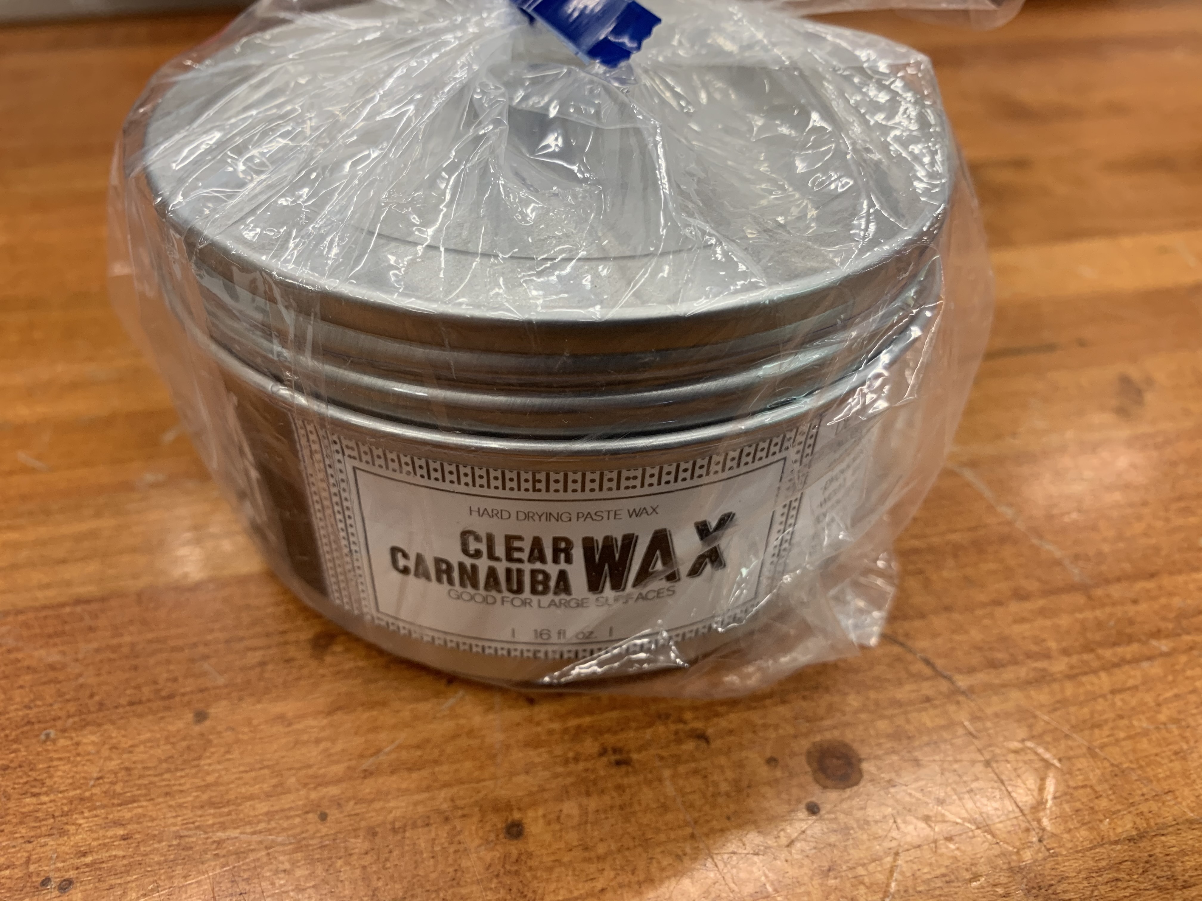 Trewax 12.35 oz. Clear Paste Wax