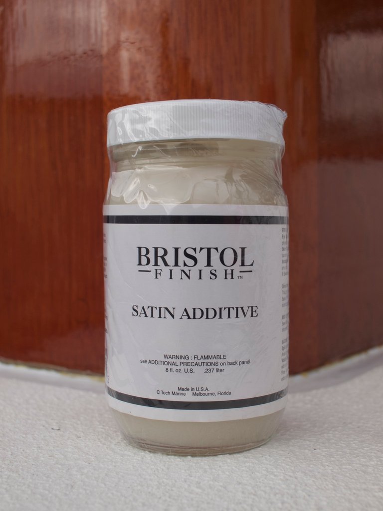 BRISTOL FINISH Satin Additive for Traditional Amber 8oz Svendsen's