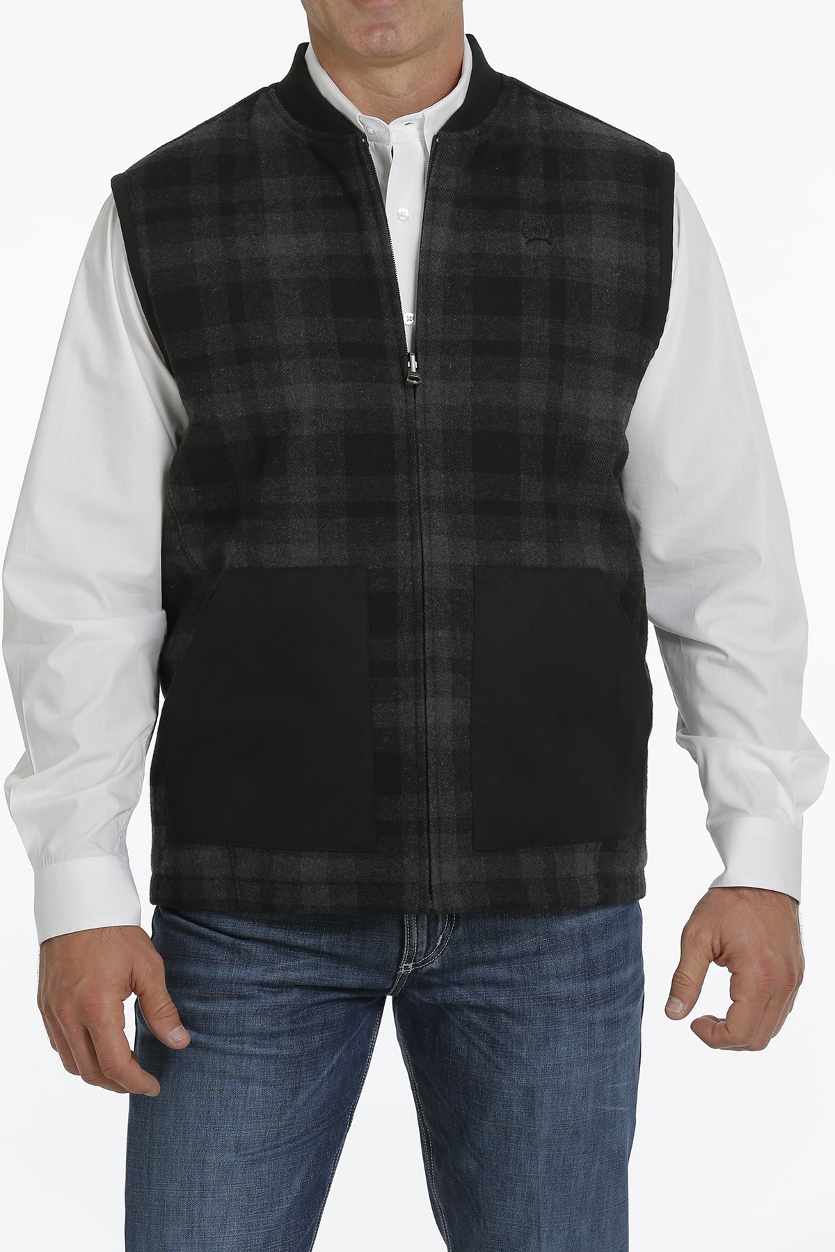 CINCH MEN'S REVERSIBLE VEST BLACK - X-Large | Valley Wide Cooperative