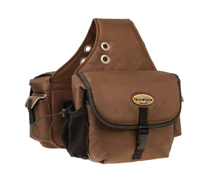 Weaver Leather TRAIL GEAR POMMEL BAG, BROWN