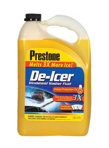 Prestone - Prestone De-Icer Windshield Washer Fluid (1 gl)